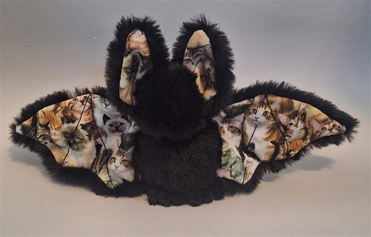 Plush Bat Cats Stuffed Toy