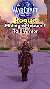 5.4K views · 32 reactions | Rogue: Midnight Normal Tier Set Preview. Here’s a quick look at the Normal difficulty tier set coming in World of Warcraft: Midnight (Patch 12.0). This is part of the full Season 1 raid armor collection, showing the complete design and details for the set. Perfect if you’re deciding your main for Midnight or planning your transmog early. More class previews are on the way. #worldofwarcraft #warcraft #wowmidnight #midnight #gaming | Dvalin Gaming | Facebook