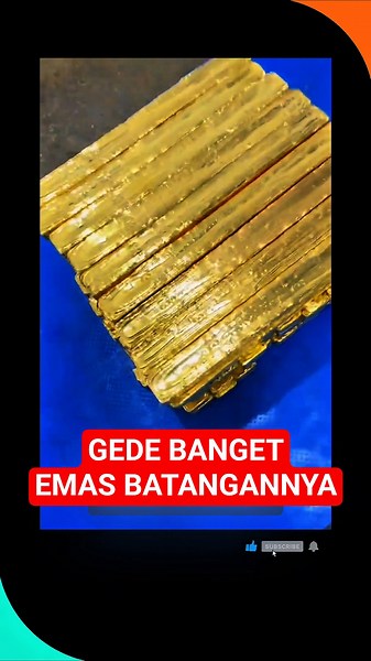 The Process of Melting Super Large Gold Bars. #gold #realgold #goldbars #preciousmetal #melting