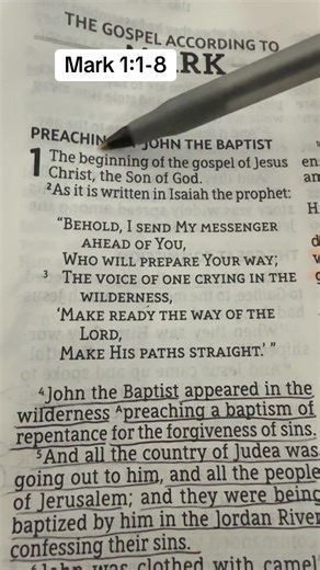 Understanding Mark 1:1-8 - The Good News of Jesus Christ