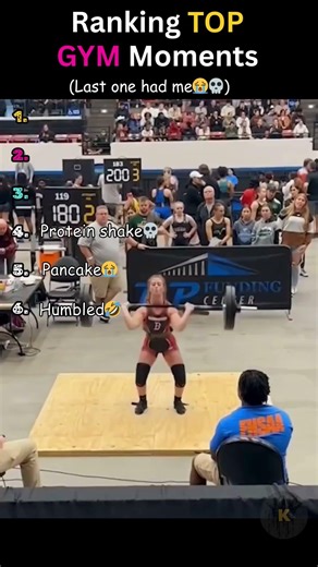 Ranking Top Gym Moments!!🤣