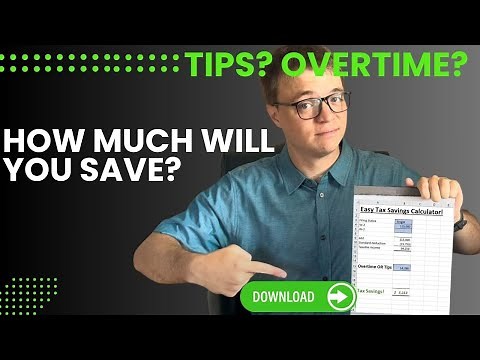 Tax Cut Calculator 2025 (Tips & Overtime)