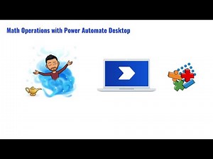 Power Automate Desktop: Math Operations ("Enter the Botaverse") 🤖