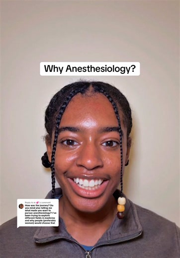 Replying to @m 💞. Realized I didn’t answer the first part of your question but I’m loving the journey so far 💕 it’s hard but very rewarding #medstudent #anesthesia #futuredoctor