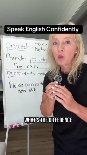 Understanding Precede vs Proceed in English