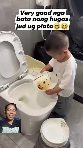 1.4M views · 10K reactions | Limpyo man pud pagkahugas. bisan sa enedoro藍藍 #funnyvideos #funnymoments #laugh #viralreels | Richard Bruce Opsimar | Facebook