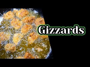 Crispy Fried Chicken Gizzards Recipe | Easy & Delicious Southern-Style Snack #cooking