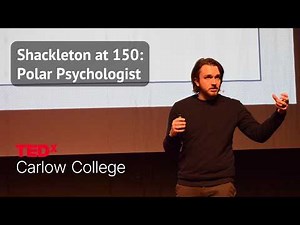 Shackleton at 150: Polar Psychologist | Dr Dylan Colbert | TEDxCarlow College
