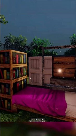 3x3 Survival House — Minecraft Build #minecraft #minecraftbuilding #minecraftshorts