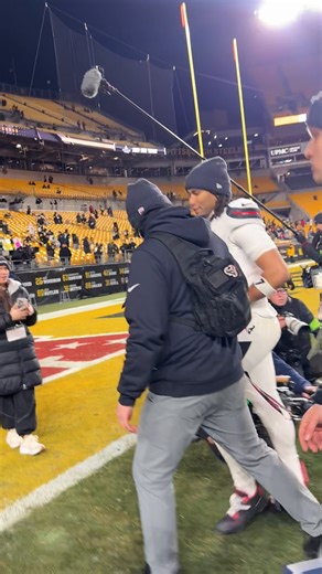 "You mad!" 😂 C.J. Stroud trolling Steelers fans after the Texans' Wild Card win 👀 | ESPN
