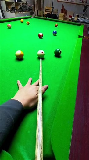 Correcting errors, exerting efforts, and clearing the platform. #8ballpool #9ballpool #billiard #billiards