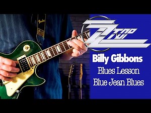 ZZ Top Style Blues - Learn 10 Licks - Billy Gibbons Guitar Lesson