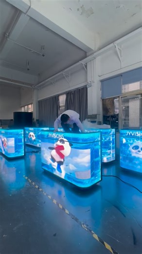 JYVISIONS LED Display on Instagram: "Portable table LED screens. Explore the application scenarios of the future LED display tables by JYVISIONS now! #audiovisual #djbooth"