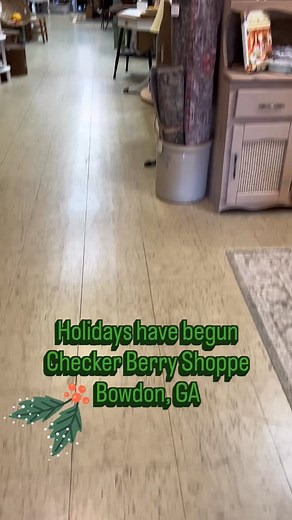 The holidays are here at @thecheckerberry in Bowdon,GA! I brought in a gorgeous Eastlake dresser and mirror that will make any foyer look fabulous! There tons of Christmas gifts, wool scarves, holiday cookbooks and ornaments for you Come in and bring a hot cocoa while you shop! #vintage #antiques #interiordesign #antiqueshopping #vintagestyle #christmasvintage | Hungry Crow Vintage | Facebook