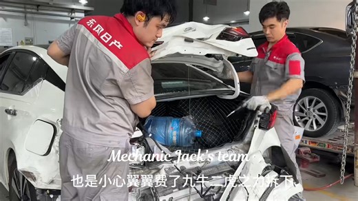 Restoration of Total Loss Nissan Altima #mechanic #mechanicjack #totalloss #restoration #craftsmanship #oldschool #nissan | Mechanic Jack's team