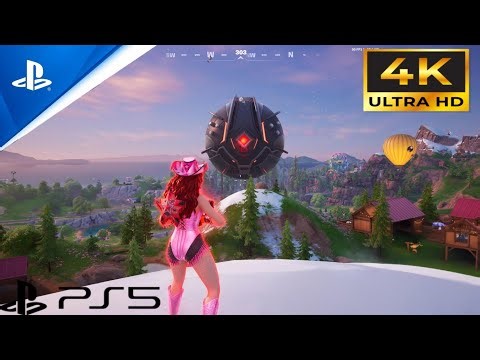 Fortnite (PS5 Pro) 4K HDR Gameplay skin chappell roan