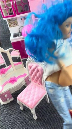Satisfying with unboxing pregnant Barbie and playset ASMR toys toilet #asmr #barbie #toys #doll