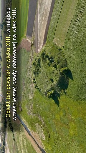 stronghold Błonie, Poland #archeology #dronevideo #polska #historiapolski #dji #poland #horizontal
