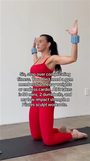 Tone, sculpt, and feel amazing all from home! #pilates #barre #workoutsforwomen