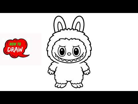 How to Draw a Labubu | Step by Step (Easy for Beginners!)