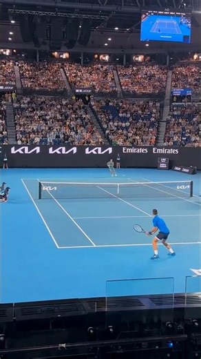 Court View on Djokovic vs Alcaraz @ Australian Open 2025