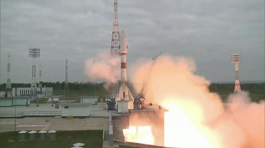 Russia launches moon lander in race to find water