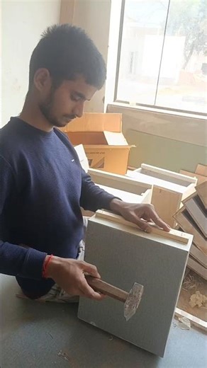 Bed Side Table Drawer #carpenter #furniture #shorts #ytshorts