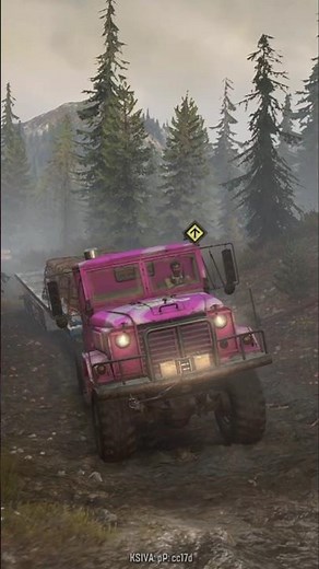 Destination Unknown: Pink ANK Conquering Mud in SnowRunner