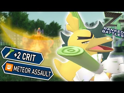 100% Crit Sirfetch'd does roughly 100 KABILLION DAMAGE in Legends ZA Ranked