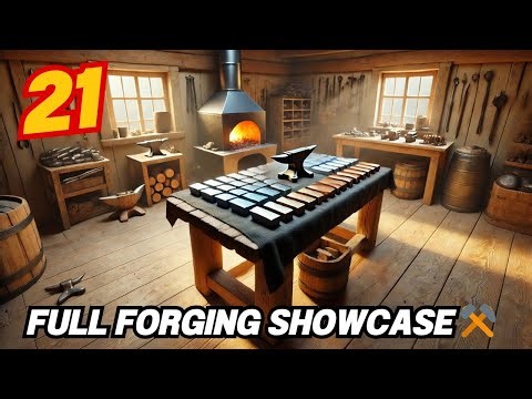 Full Forging System Showcase… Crafted All Ingots! | Vein | Part 21