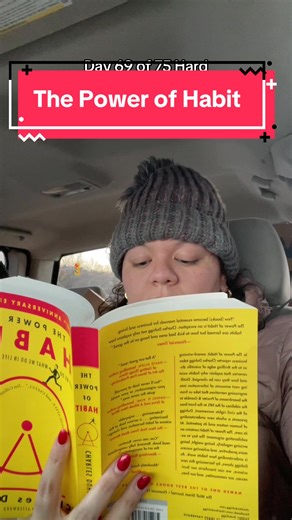 The Power of Habit has been my favorite book of 75 hard so far! What books have you read recently? #75hard #reading #selfdevelopment #75hardchallenge🏋🏼‍♀️ #betteringmyself