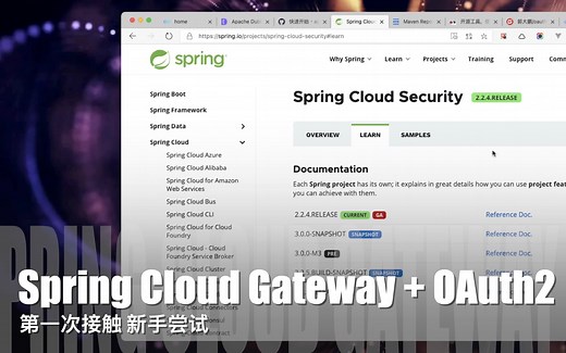 Spring Cloud Gateway   Oauth2：第一次接触 新手尝试
