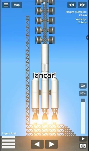 eu lancei 10 satélites numa órbita (parte 1)#sfs #spaceflightsimulator