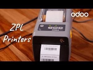 Odoo Point of Sales : ZPL printers