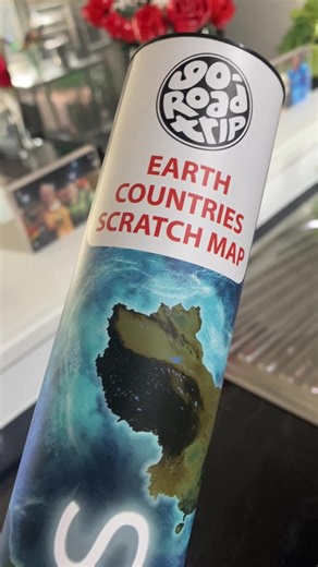 Exploring the Unique Scratch Map from Go Road Trip