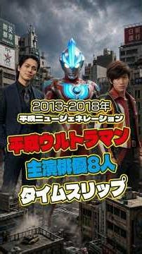 Heisei New Generation Ultraman Actors: A Time Slip from Today to Back Then [Heisei Tokusatsu Hero...