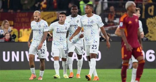 Inter de Milão vence Roma e assume liderança do Italiano