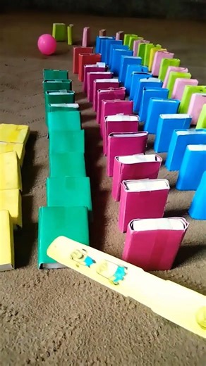 1 to 100 dominoes game 🎯🎯 just fun 😊☺️ wao satisfying 😺😮#viral #shorts #fypシ゚viral #lego #satisfying