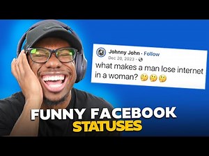 These Facebook States had me CRYING | Funny Facebook Statuses #1