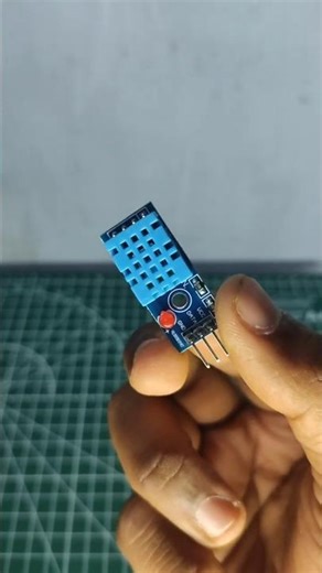 Arduino Based Real-Time Temperature & Humidity Monitoring "#gcgelectronics #arduinoproject #dht11