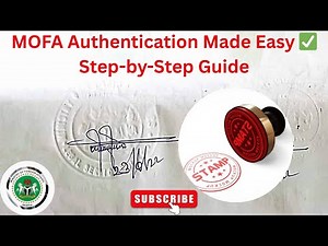 Ministry of Foreign Affairs Authentication | Step-by-Step Guide to Document Legalization