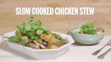 Slow cooked chicken stew | Recipe