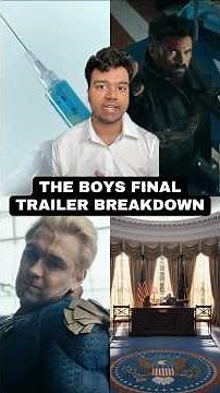 The Boys Final Season Final Trailer Breakdown + Easter Eggs Revealed (PRESIDENT HOMELANDER?!?)