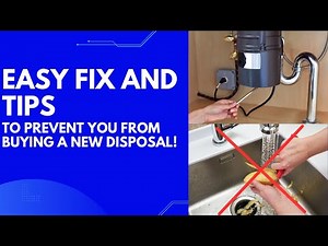 Garbage Disposal Not Working? Try These!