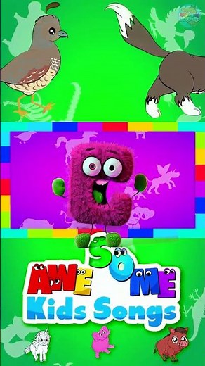ABC Animale Song 🎵 Kids LOVE This ABC Video!