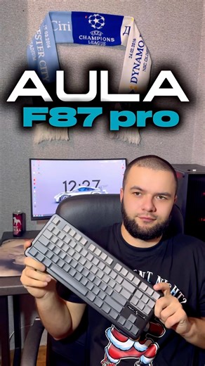 Aula F87 pro 🎮 #gaming #keyboard ‪@AULA-OfficialChannel‬ ‪@PitBullenergy‬