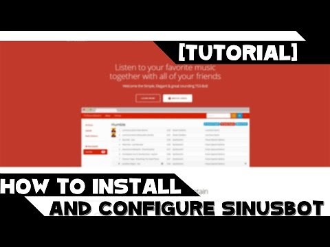 [TUTORIAL] HOW TO INSTALL AND CONFIGURE SINUSBOT [FREE]