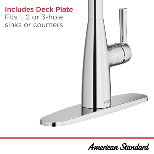 Fairbury® Single-Handle Pull-Down Dual Spray Kitchen Faucet 1.8 gpm/6.8 L/min With Lever Handle