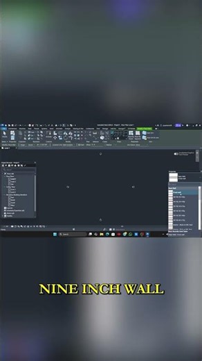 Learn Revit Fast: How to Draw Wall in sec #3dmodeling #architecture #bim #civilengineering #revit