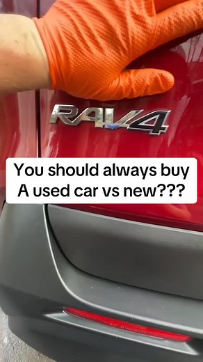 Should you buy new or should you buy used? #toyota #rav4 #car #newcar #usedcar | Carsrme2